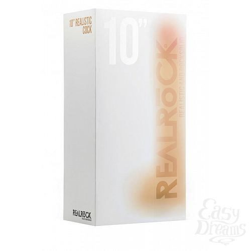 ���������� 2  �������� ������������� Realistic Cock 10  With Scrotum - 27 ��.