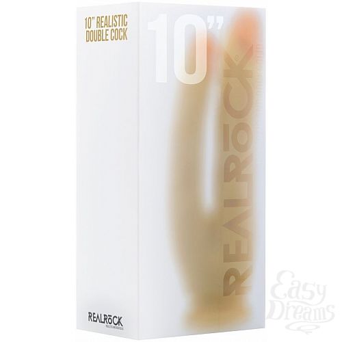 ���������� 2  �������� �������-����������� ������������� Realistic Double Cock 10 Inch - 25,5 ��.