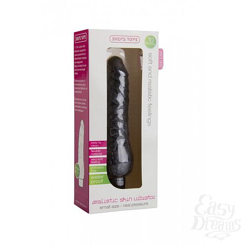 ���������� 2  ׸���� ��������-��������� Realistic Skin Vibrator Small - 16,3 ��.