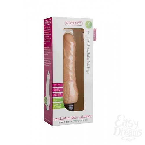 ���������� 2  �������� ��������-��������� Realistic Skin Vibrator Small - 16,3 ��.