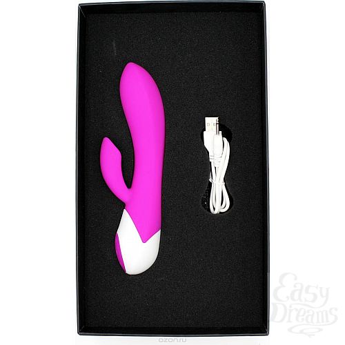 Фотография 3  Вибростимулятор RestArt - Dolphin, 19 см., Розовый