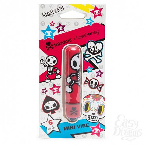 ���������� 4  ������� ��������� � �������� ������� MINI BULLET VIBRATOR JOLLY ROGER