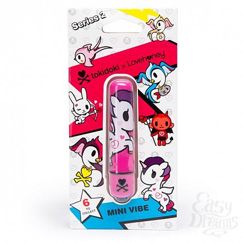 ���������� 3  ������� ��������� � ������� ������� MINI BULLET VIBRATOR PINK UNICORN