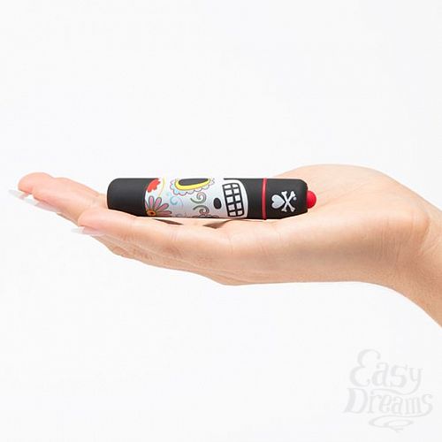 ���������� 3  ׸���� ��������� � ������������ ������� MINI BULLET VIBRATOR DIA DE LOS MUERTOS