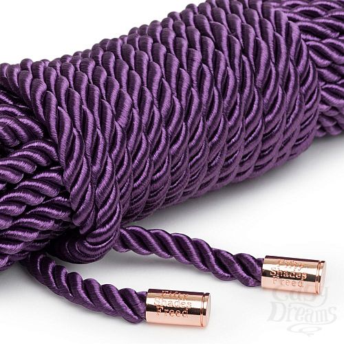 ���������� 5  ���������� ������� ��� ���������� Fifty Shades Freed Want to Play? 10m Silky Rope - 10 �.