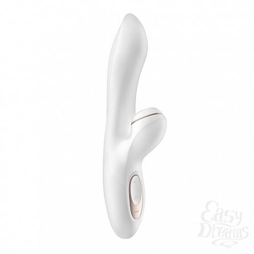 Фотография 1:  Вибромассажер с вакуумно-волновой клиторальной стимуляцией Satisfyer Pro G-Spot Rabbit - 22 см.