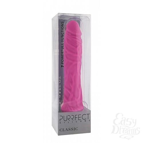 ���������� 2  ������� ��������-��������� PURRFECT SILICONE CLASSIC 8.5INCH PINK - 21,5 ��.