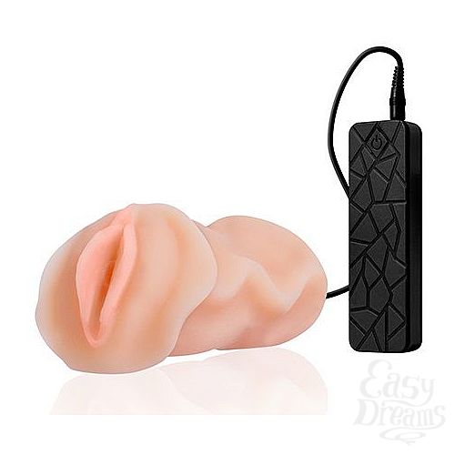 ���������� 1:  �����������-������ REALSTUFF VIBRATING MASTURBATOR PUSSY � 10 �������� ��������