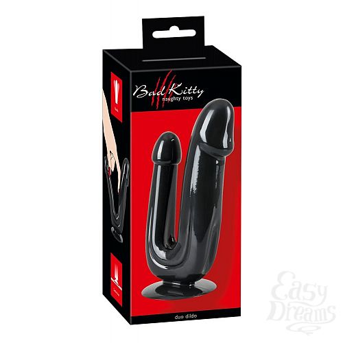  3  ׸ -  Duo Dildo - 17,5 .