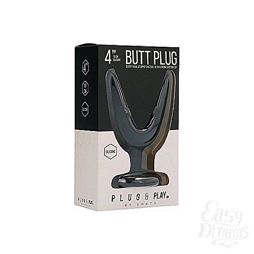  2    4 Inch Split  1 Black SH-PLU011BLK