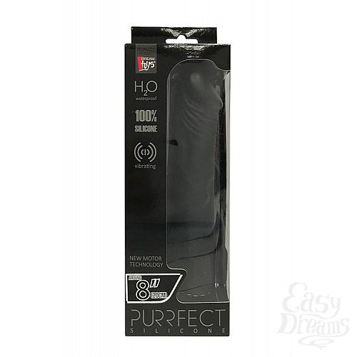 ���������� 2  ׸���� ��������-��������� ��� ������� PURRFECT SILICONE DELUXE 8INCH - 20 ��.