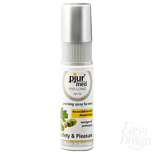 ���������� 2  �������������� ����� � ���������� ���� � ���������� pjur�MED Pro-long Spray 20 ml