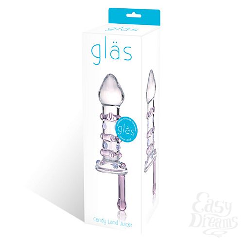 Фотография 3:  Небольшой фаллос с ручкой CANDY LAND JUICER GLAS-21 Фотография 3  Небольшой фаллос с ручкой CANDY LAND JUICER GLAS-21