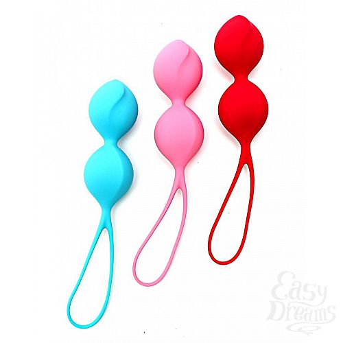 Фотография 2  Набор из 3 двойных вагинальных шариков Satisfyer Balls