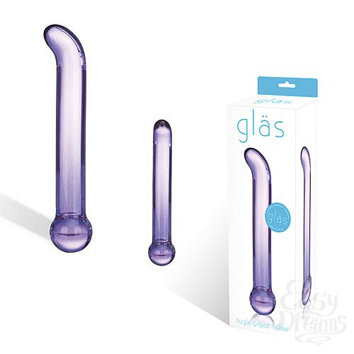Фотография 1:  Фиолетовый G-стимулятор PURPLE G-SPOT TICKLER GLAS-51 Фотография 1:  Фиолетовый G-стимулятор PURPLE G-SPOT TICKLER GLAS-51