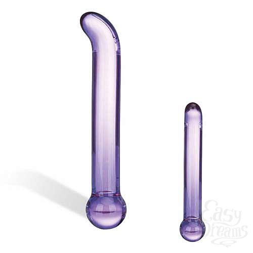 Фотография 2:  Фиолетовый G-стимулятор PURPLE G-SPOT TICKLER GLAS-51 Фотография 2  Фиолетовый G-стимулятор PURPLE G-SPOT TICKLER GLAS-51