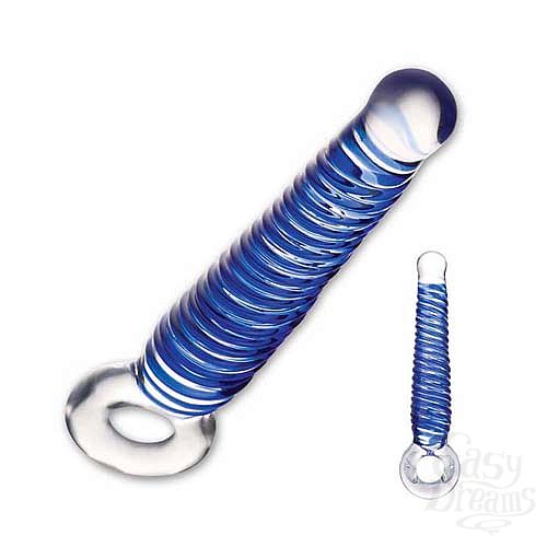 Фотография 2:  Втулка из стекла COBALT WAND GLAS-59 Фотография 2  Втулка из стекла COBALT WAND GLAS-59