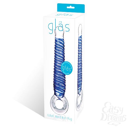 Фотография 3:  Втулка из стекла COBALT WAND GLAS-59 Фотография 3  Втулка из стекла COBALT WAND GLAS-59