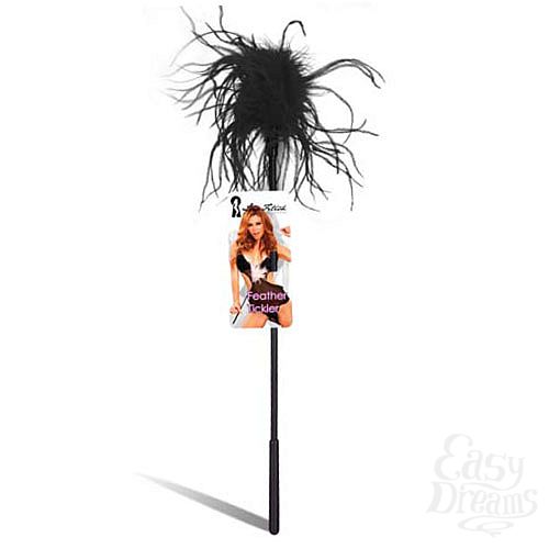  1:       FEATHER TICKLER LF1460-BLK