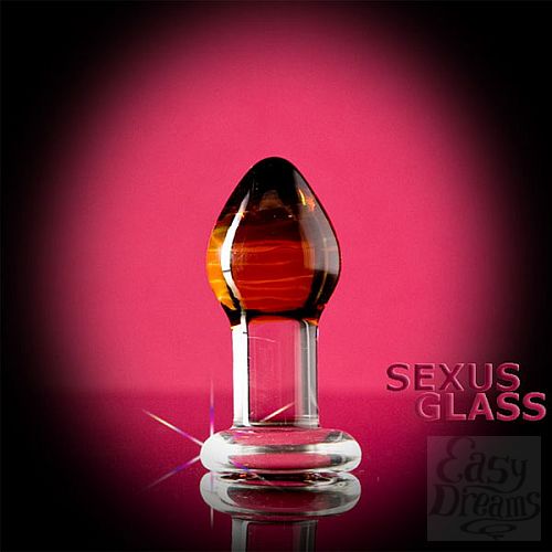Фотография 1:  Стеклянная анальная пробка-стимулятор (Sexus-glass 912027) Фотография 1:  Стеклянная анальная пробка-стимулятор (Sexus-glass 912027)