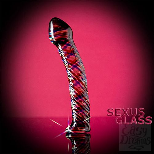 Фотография 1:  Стеклянный фаллос Радуга (Sexus-glass 912046) Фотография 1:  Стеклянный фаллос Радуга (Sexus-glass 912046)