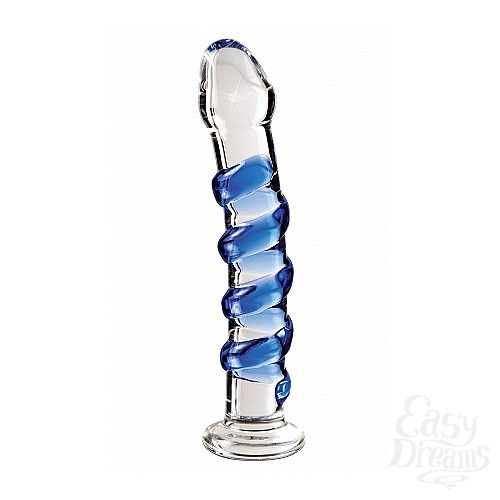 Фотография 2:  Фаллоимитатор ICICLES № 5 из стекла Фотография 2  Фаллоимитатор ICICLES № 5 из стекла