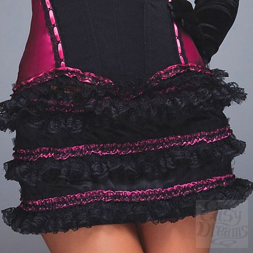 Фотография 1:  Юбочка с контрастным кружевом 1053fuchsia OS XL CQ Фотография 1:  Юбочка с контрастным кружевом 1053fuchsia OS XL CQ