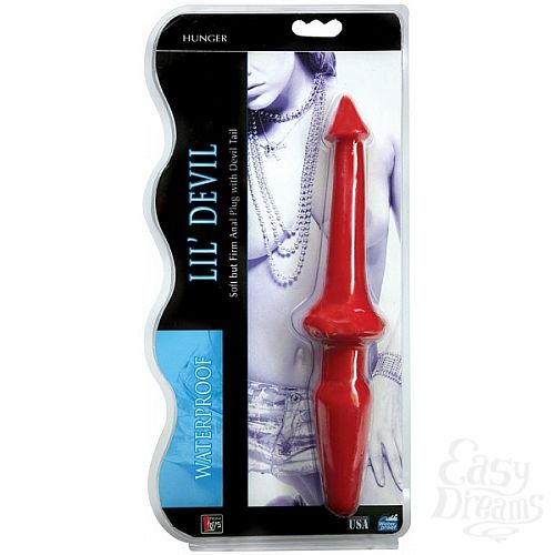 Фотография 2:  Красный двусторонний фаллос Lil Devil ( Dream toys 20112) Фотография 2  Красный двусторонний фаллос Lil Devil ( Dream toys 20112)