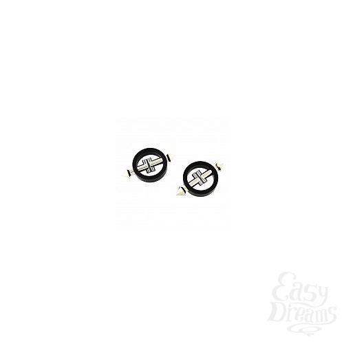 ���������� 1:  ������ �� ����� NIPPLE CLIPS BLACK SILVER POINTE