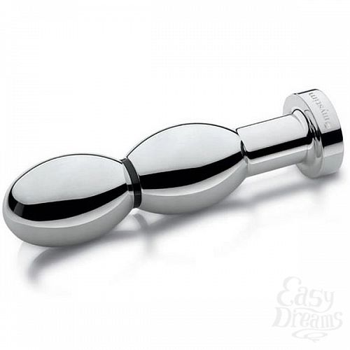 Фотография 1:  Аксессуар для анальной электростимуляции  Mystim Alu Oval, 14 см