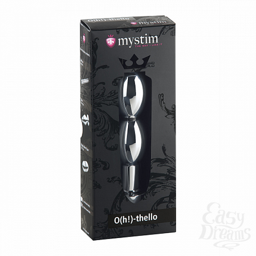Фотография 2  Аксессуар для анальной электростимуляции  Mystim Alu Oval, 14 см