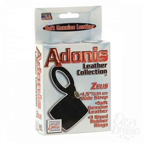 ���������� 3  ����� ADONIS ZEUS LEATHER COCKRING 1367-50BXSE
