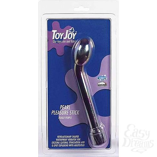 ���������� 2  ��������������� �����-G PEARL PLEASURE STICK VIBRATOR PURP