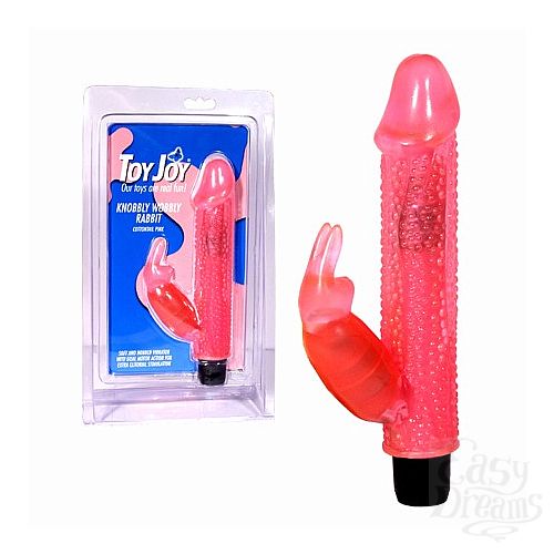 ���������� 1:  ������� ��������  Knobbly Wobbly Rabbit-Cottontail Pink