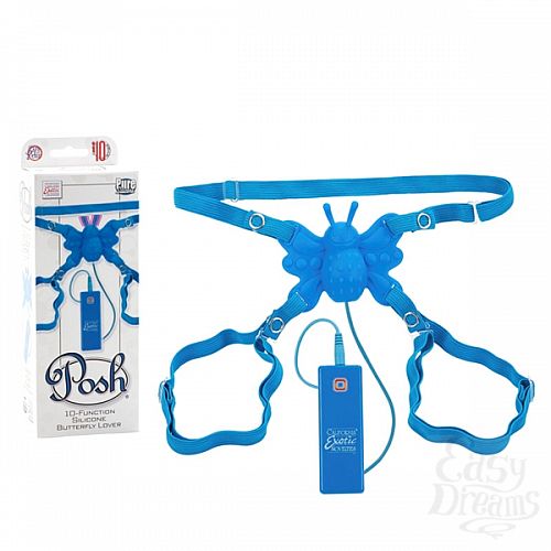 ���������� 1:  �����-������� Posh 10-Function Silicone Butterfly Blue 0601-80BXSE