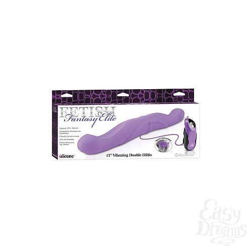 ���������� 3  ������� ������������� FF Elite 13 Vibro Double Dildo 454212PD