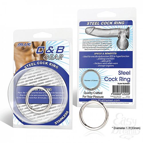 ���������� 1:  �������� ����������� ������ 3,5 �� STEEL COCK RING BLM4001