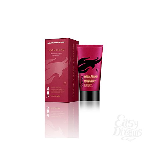 Фотография 1:  Viamax Warm Cream согревающий крем для женщин, 50 ml Фотография 1:  Viamax Warm Cream согревающий крем для женщин, 50 ml