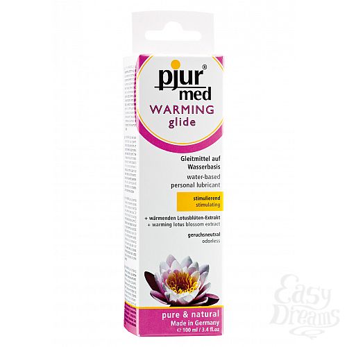  2   PJUR MED WARMING GLIDE 100ml