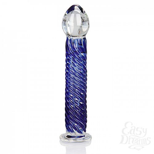 Фотография 2:  Стеклянный стимулятор SPIRAL STICK EF-T157 Фотография 2  Стеклянный стимулятор SPIRAL STICK EF-T157