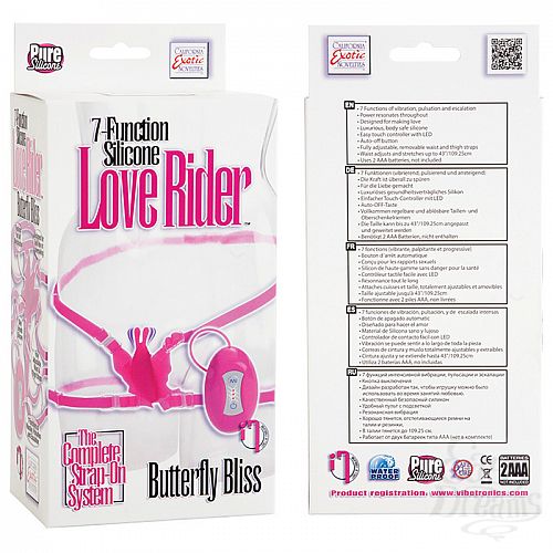 ���������� 3  ������� ����������� ������������ �� ����������� �������� SILICONE LOVE RIDER SE-0582-40-3