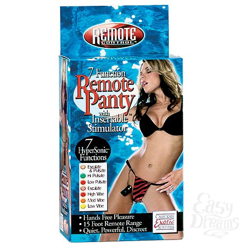 ���������� 3  �����-������� � ���������������� REMOTE PANTY 0081-25 BX SE