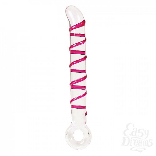 Фотография 1:  Стеклянный фаллоимитатор GLASS WORXX CRYSTAL PACIFIER PINK, 17 см, Прозрачный Фотография 1:  Стеклянный фаллоимитатор GLASS WORXX CRYSTAL PACIFIER PINK, 17 см, Прозрачный