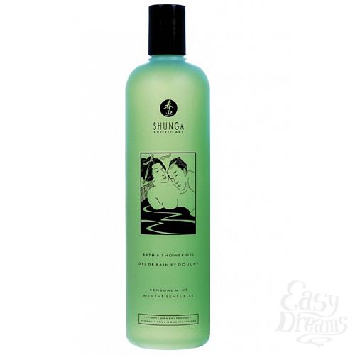 ���������� 1:  ���� ��� ���� Shunga Bath&Shower Gel Mint, 500 ��