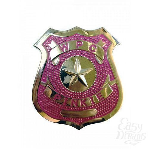 ���������� 1:  ������ Police Badge pink