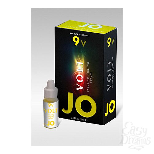 Фотография 1:  Возбуждающая сыворотка сильного действия JO Volt 9 VOLT, 5 мл Фотография 1:  Возбуждающая сыворотка сильного действия JO Volt 9 VOLT, 5 мл