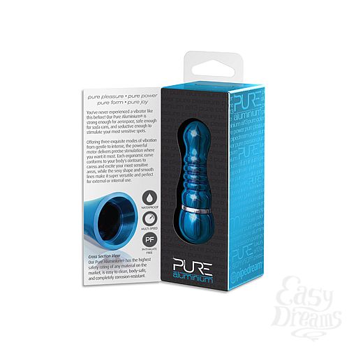  2   PURE ALUMINIUM - BLUE SMALL  