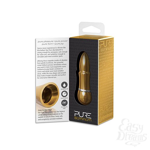  2   PURE ALUMINIUM - GOLD SMALL  