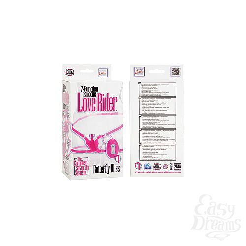 ���������� 2  ���������� ������� 7-Function Silicone Love Rider Butterfly Bliss �� �������� �������