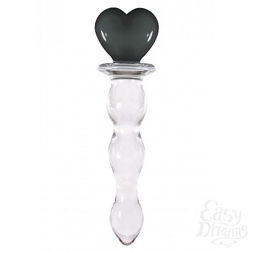 Фотография 3:  Стимулятор Crystal Heart of Glass, Розовый Фотография 3  Стимулятор Crystal Heart of Glass, Розовый